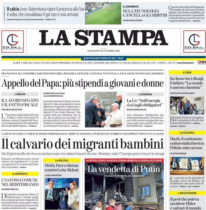 La Stampa - Riapre il processo al Var