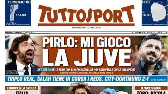 Tuttosport - Pirlo, mi gioco la Juve 