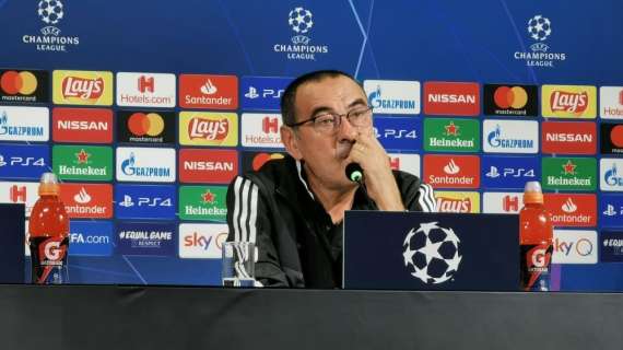 VIDEO - Sarri: "De Ligt? Gente che vale meno è stata pagata di più"