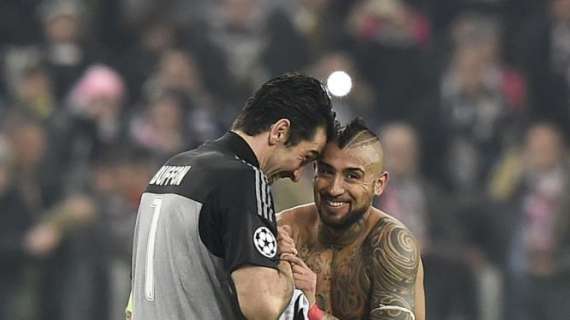 Vidal consola Buffon: "Sarai sempre il numero uno fratello"