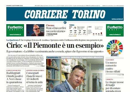 Corriere di Torino - Van Gaal: "Pirlo e' stato il migliore, ma..."