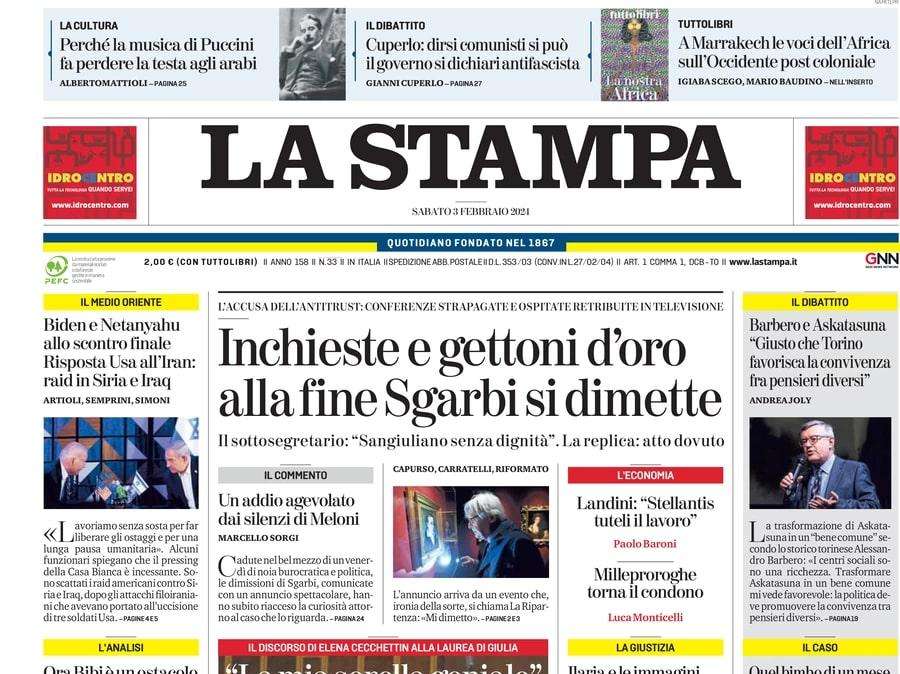 La Stampa - Lautaro contro Dusan, la sfida dei bomber