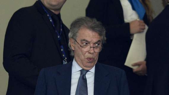 Moratti: "Bravo Mancini. Non voglio parlare del perdono della Juve a Moggi"