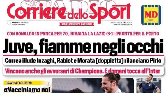 Corsport - La Juve non molla e ribalta la Lazio, fiamme negli occhi 