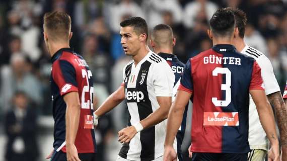 Genoa, record negativi contro la Juventus