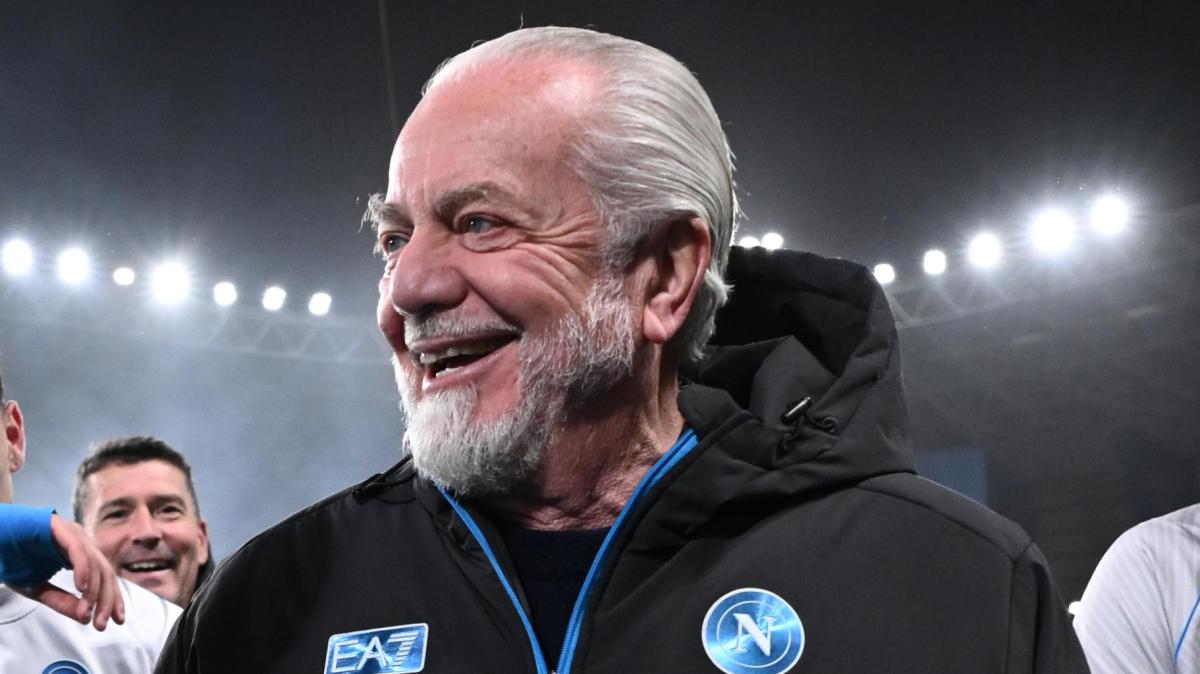 Napoli, De Laurentiis saluta il 2025: "Anno entusiasmante, vogliamo fare ancora meglio"