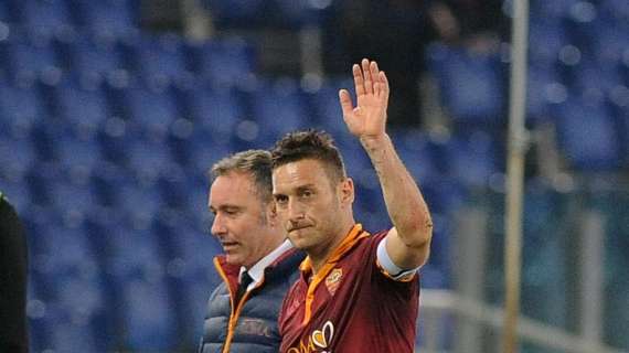 Totti: "Juve aiutata e fortunata. Europa League? Vincerà la Fiorentina"