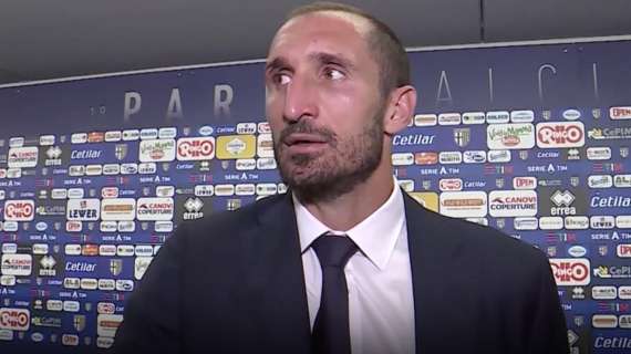 CHIELLINI A JTV: "Abbiamo una squadra di campioni, oggi panchina da brividi. Ora Napoli e Fiorentina, importantissimo fare punti"