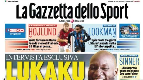 Gazzetta - Hojlund, ci pensano…