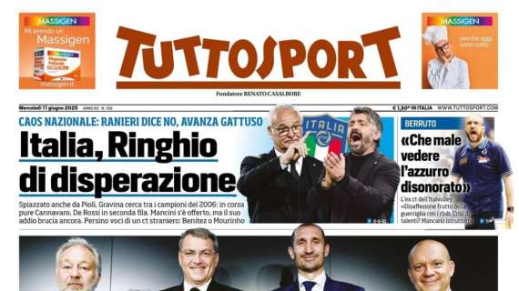 Tuttosport - Bentornata ossessione