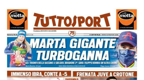 Tuttosport - Fuga Milan, Morata e stop 