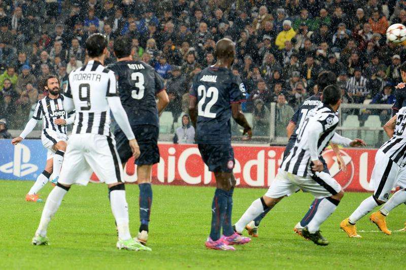 Juventus-Olympiacos, i precedenti