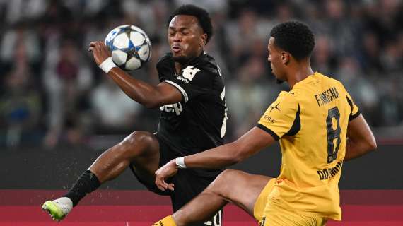 LIVE TJ - Juventus-Borussia Dortmund 2-4 - Bensebaini dal dischetto firma il poker