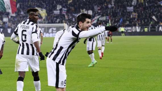 La Juventus su Twitter: "Gioco di squadra! Chiellini, Morata, Pogba e Pepe in missione"