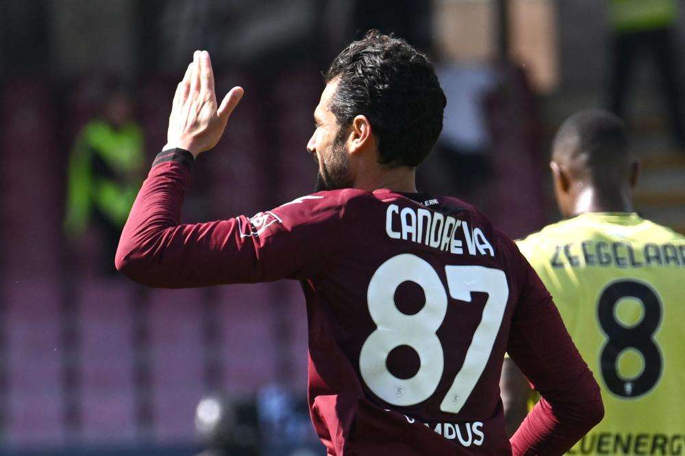 Candreva: "Ambiziosi con la Salernitana"
