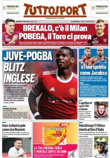 Tuttosport - Pogba, blitz inglese