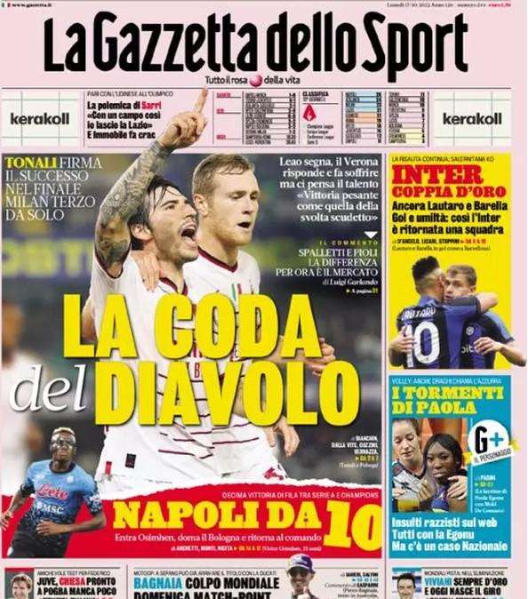 Gazzetta - La coda del Diavolo. Juve, Chiesa pronto 