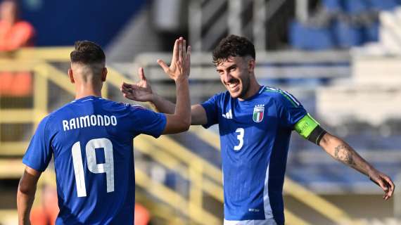 L’Italia Under 21 travolge San Marino con un secco 7-0. Savona in campo per tutta la partita 