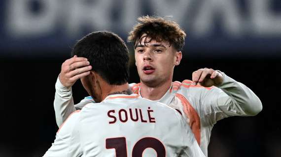 Empoli-Roma, le ufficiali: Soulé dal 1', su Paredes...