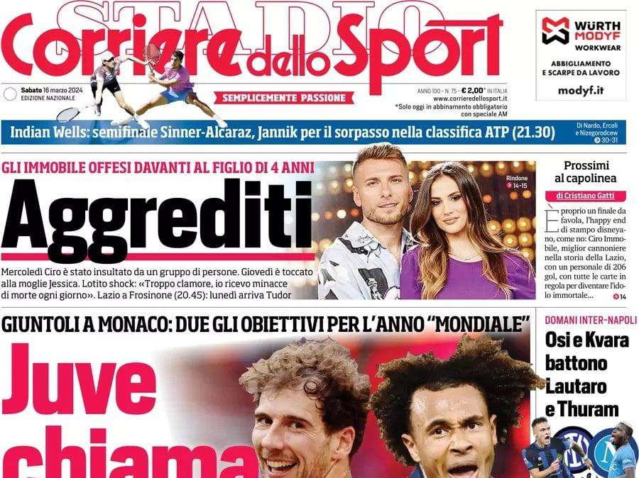 Corsport - Juve chiama Bayern