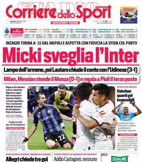 Corsport - Allegri chiede tre gol 