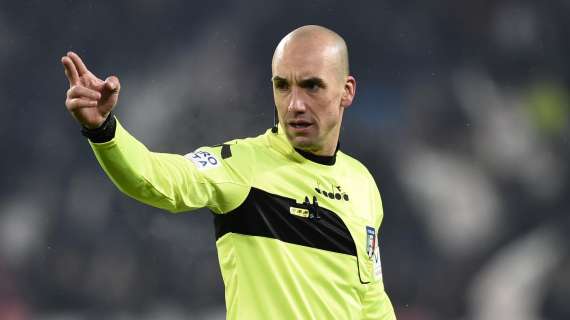 Sampdoria-Juventus verrà arbitrata da Fabbri. Gli arbitri della prima giornata di ritorno