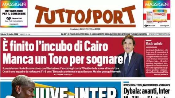 Tuttosport. - Juve e Inter, spallate d’estate