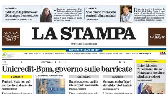 La Stampa - La Juve sfida la squadra del Principe che ha perso un po’ di magia 