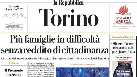 Repubblica Torino - La Juve a Bergamo inizia il tour de force ancora assenti Vlahovic e Conceicao