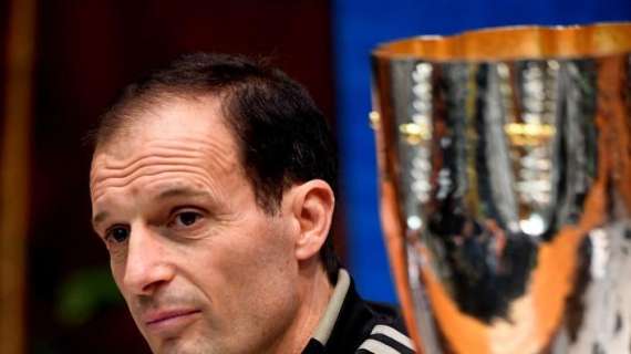La Juventus scherza con Allegri: "Come si dice Forza Juve in arabo?"