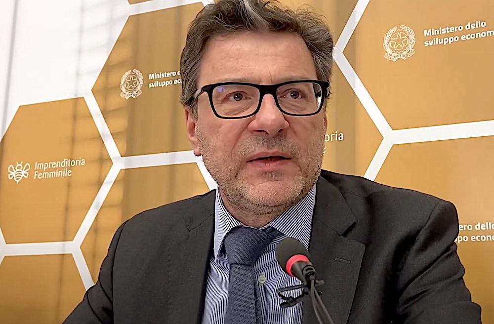 Il ministro Giorgetti: "Italia ripescata al Mondiale? Mi vergognerei..."