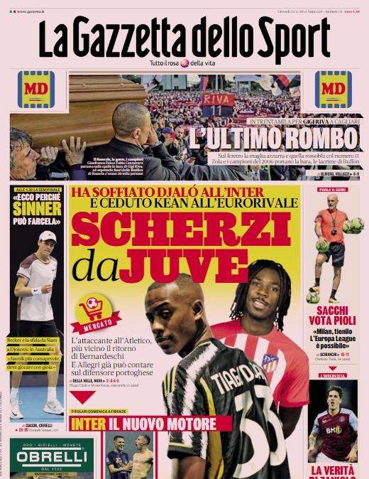 Gazzetta - Scherzi da Juve 