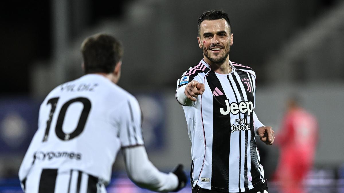 Fiorentina-Juve 0-1: i numeri della gara dopo il primo tempo