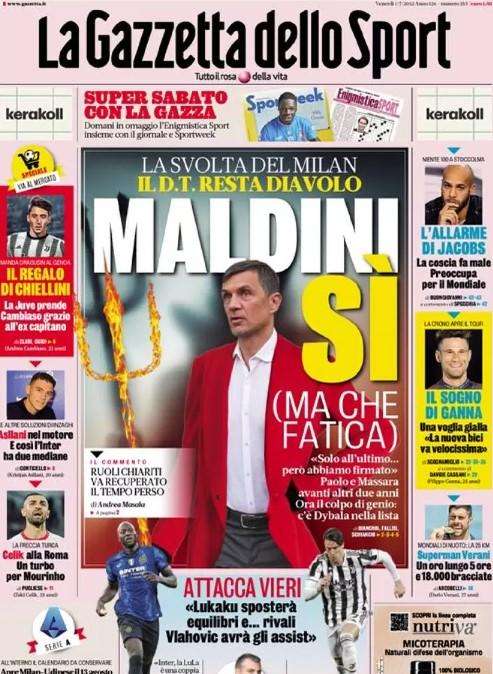 Gazzetta - Il regalo di Chiellini
