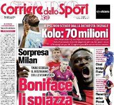 Corsport - Kolo, 70 milioni 