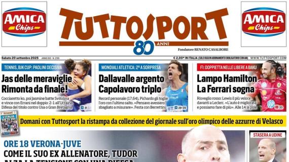 Tuttosport - Scudo Igor, stile Lippi
