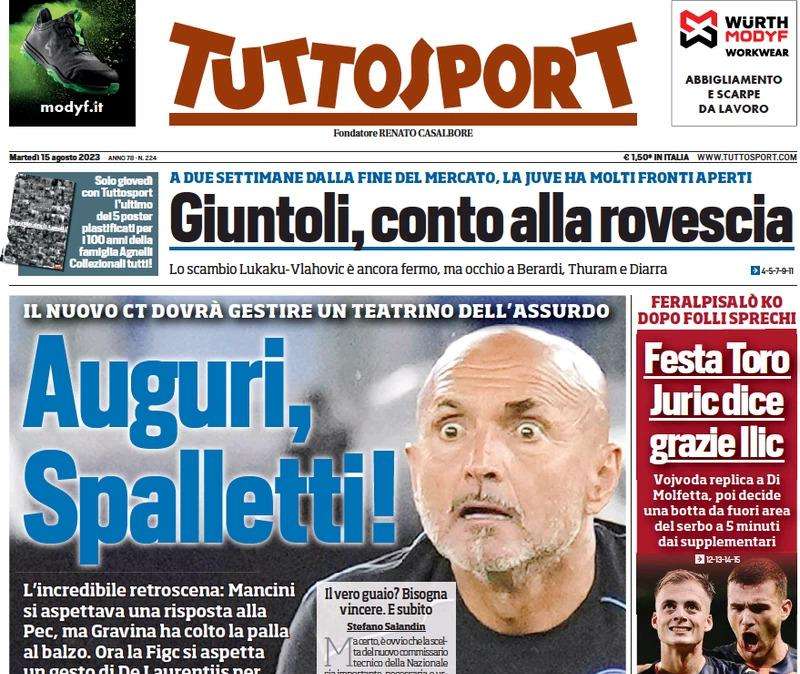 Tuttosport- Giuntoli, conto alla rovescia