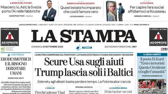 La Stampa - Ira Tudor sull’arbitro