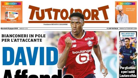 Tuttosport - David, affondo Juve