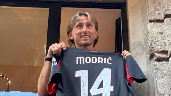 Modric, esordio per l'ex Real al Milan contro il Chelsea