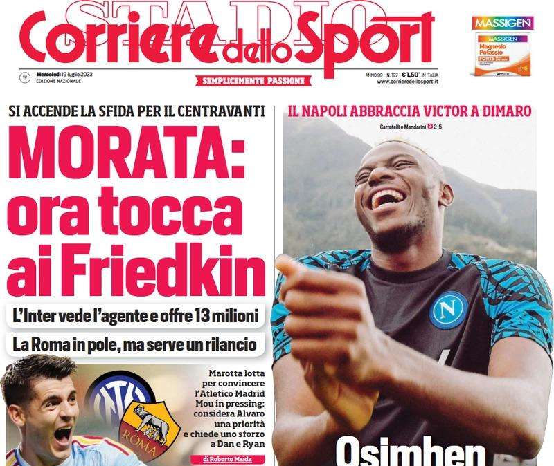 Corsport - Morata, ora tocca a Friedkin