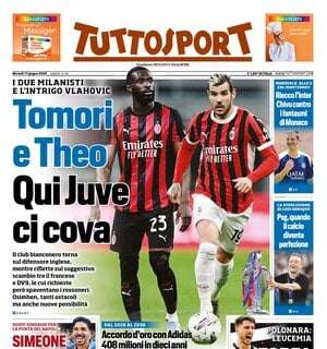 Tuttosport - Tomori e Theo, qui Juve ci cova!
