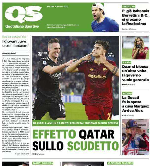 QS - Effetto Qatar sullo Scudefto 