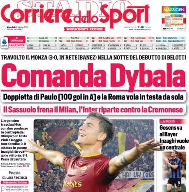 Corsport - Juve, Paredes c’è.