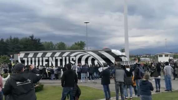 LIVE TJ - L'arrivo della Juventus all'Allianz Stadium (VIDEO)