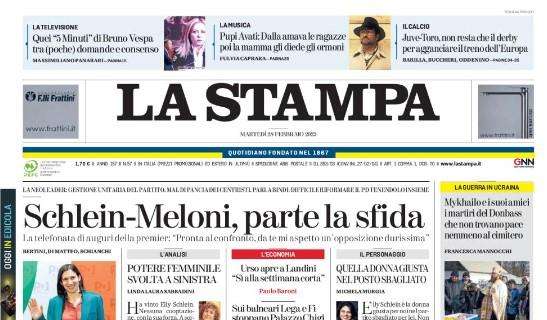 La Stampa - Juve e Toro, non resta che il derby 