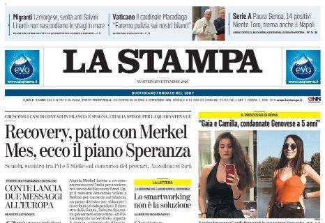 La Stampa - Napoli trema, a rischio la sfida con la Juve 