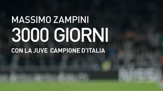 "3000 giorni con la Juve campione d’Italia". L'atteso ritorno di Massimo Zampini nelle librerie