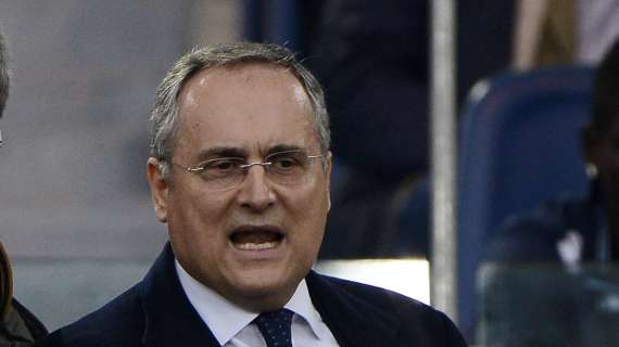 Lotito punge la Juve: "La Lazio non vincerebbe mai sei a zero"