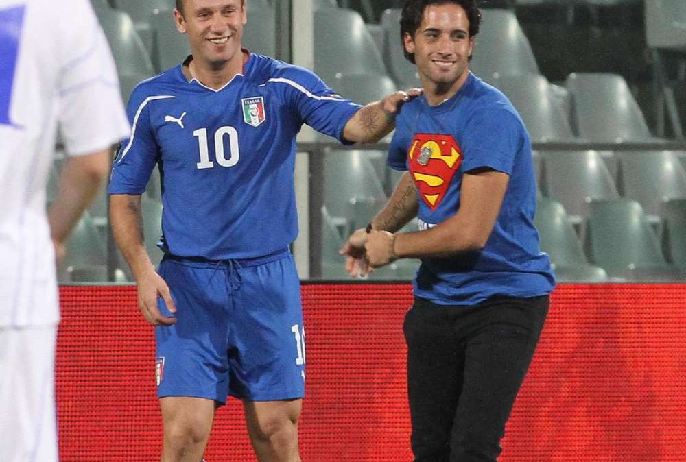 Italia-Far Oer, l'invasore è sempre il fan di Cassano